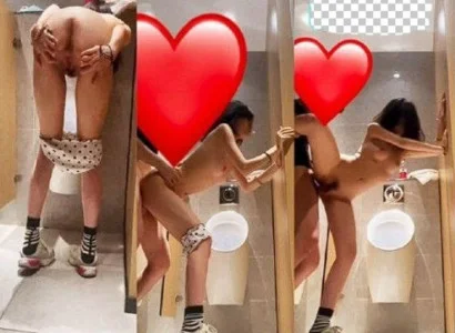 Anh dẫn em người yêu vào nhà vệ sinh vụng trộm