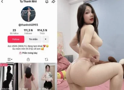 Em tiktoker Tạ Thanh Nhi bị địt đã đời