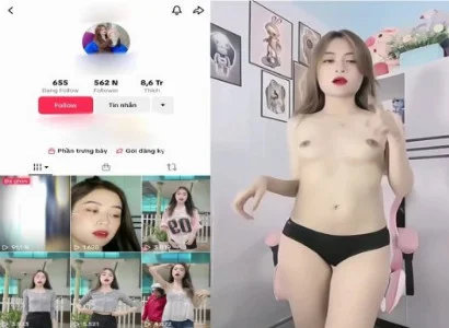 Chuyện với em Tiktoker da trắng thân hình cực ngon